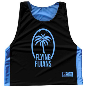 Fiji Reversible Rugby Pinnie Made In USA - Black