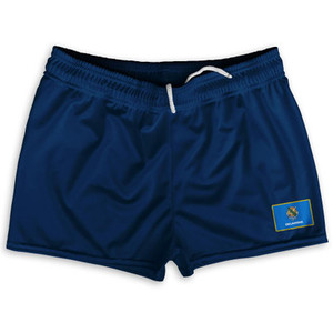 Oklahoma State Heritage Flag Shorty Short Gym Shorts 2.5" Inseam Made in USA by Ultras Oklahoma State Heritage Flag Shorty Short Gym Shorts 2.5" Inseam Made in USA by Ultras
