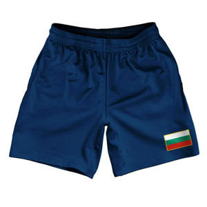 Bulgaria Country Heritage Flag Athletic Running Fitness Exercise Shorts 7" Inseam Made In USA Shorts by Ultras Bulgaria Country Heritage Flag Athletic Running Fitness Exercise Shorts 7" Inseam Made In USA Shorts by Ultras