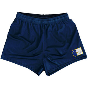 Azores Country Heritage Flag Womens & Girls Sport Shorts End Made In USA by Ultras