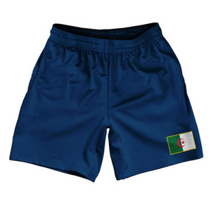 Algeria Country Heritage Flag Athletic Running Fitness Exercise Shorts 7" Inseam Made In USA Shorts by Ultras Algeria Country Heritage Flag Athletic Running Fitness Exercise Shorts 7" Inseam Made In USA Shorts by Ultras