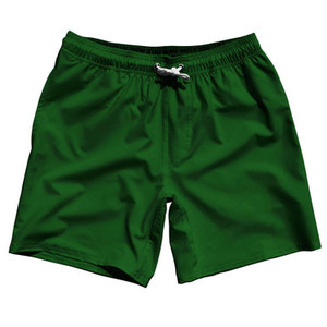 Green Kelly Blank 7" Swim Shorts Made in USA by Ultras Green Kelly Blank 7" Swim Shorts Made in USA by Ultras