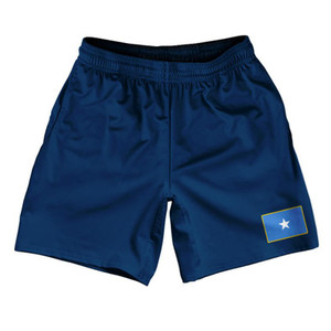 Somalia Country Heritage Flag Athletic Running Fitness Exercise Shorts 7" Inseam Made In USA Shorts by Ultras Somalia Country Heritage Flag Athletic Running Fitness Exercise Shorts 7" Inseam Made In USA Shorts by Ultras