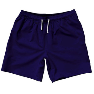 Blue Lapis Blank 7" Swim Shorts Made in USA by Ultras Blue Lapis Blank 7" Swim Shorts Made in USA by Ultras