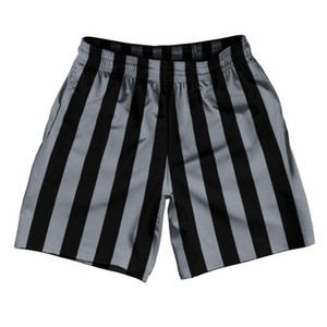 Dark Gray & Black Vertical Stripe Athletic Running Fitness Exercise Shorts 7" Inseam Shorts Made In USA by Ultras Dark Gray & Black Vertical Stripe Athletic Running Fitness Exercise Shorts 7" Inseam Shorts Made In USA by Ultras