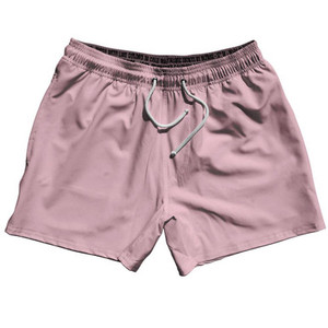 Pink Pale Blank 5" Swim Shorts Made in USA by Ultras Pink Pale Blank 5" Swim Shorts Made in USA by Ultras