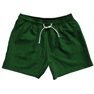 Green Hunter Blank 5" Swim Shorts Made in USA by Ultras Green Hunter Blank 5" Swim Shorts Made in USA by Ultras