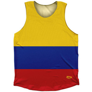 Colombia Country Flag Athletic Tank Top by Ultras Colombia Country Flag Athletic Tank Top by Ultras