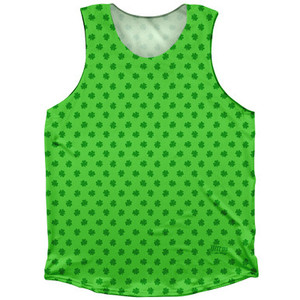 Ireland Irish Shamrock Clovers Athletic Tank Top - Green Ireland Irish Shamrock Clovers Athletic Tank Top - Green
