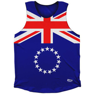 Cook Islands Country Flag Athletic Tank Top by Ultras Cook Islands Country Flag Athletic Tank Top by Ultras