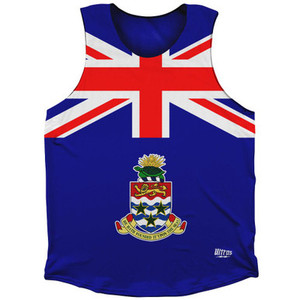 Cayman Islands Country Flag Athletic Tank Top by Ultras Cayman Islands Country Flag Athletic Tank Top by Ultras