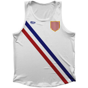1936 Owens Athletic Tank Top Made In USA - White 1936 Owens Athletic Tank Top Made In USA - White