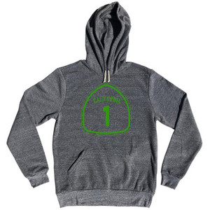California 1 Pacific Coast Highway Tri-Blend Hoodie by Ultras California 1 Pacific Coast Highway Tri-Blend Hoodie by Ultras