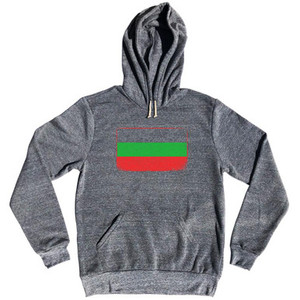 Bulgaria Country Flag Tri-Blend Hoodie by Ultras