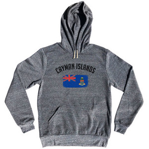 Cayman Islands Country Flag Heritage Tri-Blend Hoodie by Ultras Cayman Islands Country Flag Heritage Tri-Blend Hoodie by Ultras