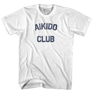 Aikido Club Youth Cotton T-shirt White