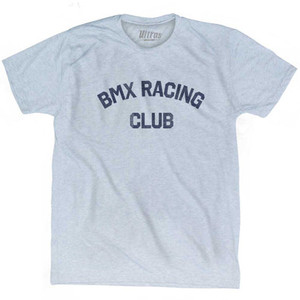 BMX Racing Club Adult Tri-Blend T-shirt Athletic White BMX Racing Club Adult Tri-Blend T-shirt Athletic White