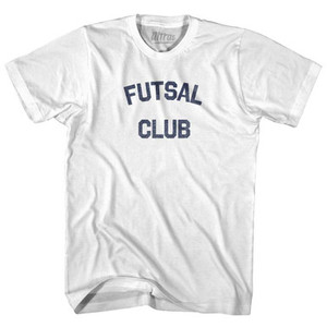 Futsal Club Womens Cotton Junior Cut T-Shirt White