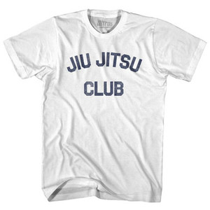 Jiu Jitsu Club Adult Cotton T-shirt White