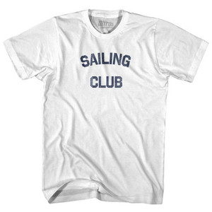 Sailing Club Youth Cotton T-shirt White