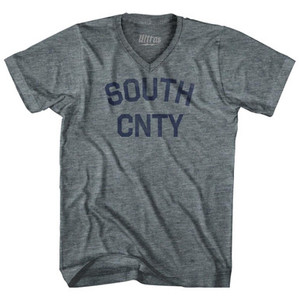 South Cnty Tri-Blend V-neck Womens Junior Cut T-shirt by Ultras South Cnty Tri-Blend V-neck Womens Junior Cut T-shirt by Ultras
