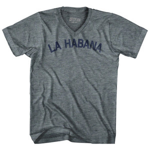 La Habana Tri-Blend V-neck Womens Junior Cut T-shirt by Ultras La Habana Tri-Blend V-neck Womens Junior Cut T-shirt by Ultras