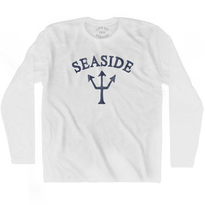 Florida Seaside Trident Adult Cotton Long Sleeve T-Shirt by Ultras Florida Seaside Trident Adult Cotton Long Sleeve T-Shirt by Ultras