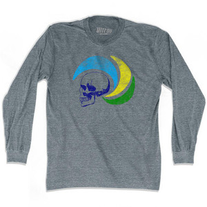 Cosmos Skull Soccer Adult Tri-Blend Long Sleeve T-Shirt by Ultras Cosmos Skull Soccer Adult Tri-Blend Long Sleeve T-Shirt by Ultras