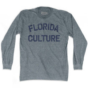Florida Culture Adult Tri-Blend Long Sleeve T-shirt by Ultras Florida Culture Adult Tri-Blend Long Sleeve T-shirt by Ultras