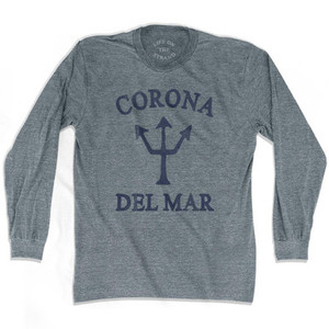 California Corona Del Mar Trident Adult Tri-Blend Long Sleeve by Life On the Strand California Corona Del Mar Trident Adult Tri-Blend Long Sleeve by Life On the Strand