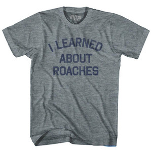 I Learned About Roaches Youth Tri-Blend T-Shirt by Ultras I Learned About Roaches Youth Tri-Blend T-Shirt by Ultras