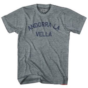 ANDORRA LA VELLA Youth Tri-Blend T-shirt by Ultras ANDORRA LA VELLA Youth Tri-Blend T-shirt by Ultras
