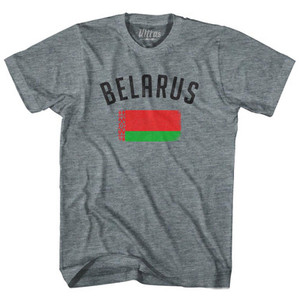 Belarus Country Flag Heritage Youth Tri-Blend T-Shirt by Ultras Belarus Country Flag Heritage Youth Tri-Blend T-Shirt by Ultras