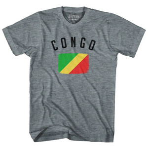 Congo Country Flag Heritage Youth Tri-Blend T-Shirt by Ultras Congo Country Flag Heritage Youth Tri-Blend T-Shirt by Ultras