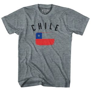 Chile Country Flag Heritage Youth Tri-Blend T-Shirt by Ultras Chile Country Flag Heritage Youth Tri-Blend T-Shirt by Ultras