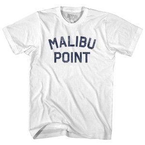 Malibu Point Youth Cotton T-shirt - White Malibu Point Youth Cotton T-shirt - White