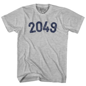 2049 Year Celebration Womens Cotton Junior Cut T-Shirt - Grey Heather 2049 Year Celebration Womens Cotton Junior Cut T-Shirt - Grey Heather