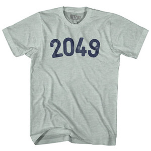 2049 Year Celebration Adult Tri-Blend T-shirt - Athletic Cool Grey 2049 Year Celebration Adult Tri-Blend T-shirt - Athletic Cool Grey