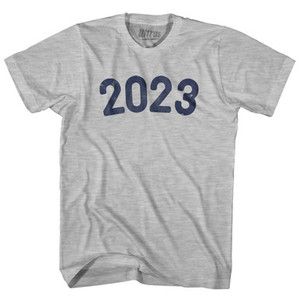 2023 Year Celebration Adult Cotton T-shirt - Grey Heather