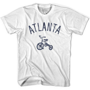 Atlanta Tricycle Adult Cotton T-shirt - White