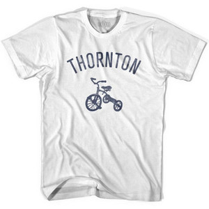 Thornton City Tricycle Adult Cotton T-shirt - White
