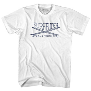 Surfrider Surf Adult Cotton T-shirt - White