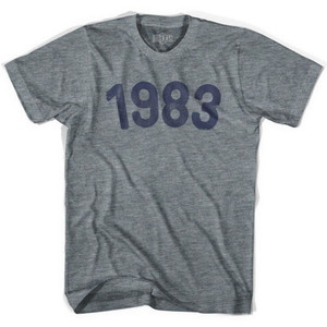 1983 Year Celebration Youth Tri-Blend T-shirt - Athletic Grey 1983 Year Celebration Youth Tri-Blend T-shirt - Athletic Grey