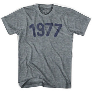 1977 Year Celebration Youth Tri-Blend T-shirt - Athletic Grey 1977 Year Celebration Youth Tri-Blend T-shirt - Athletic Grey