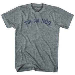 Tir Na Nog Womens Tri-Blend Junior Cut T-Shirt - Athletic Grey Tir Na Nog Womens Tri-Blend Junior Cut T-Shirt - Athletic Grey