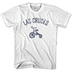 Las Cruces City Tricycle Womens Cotton T-shirt - White