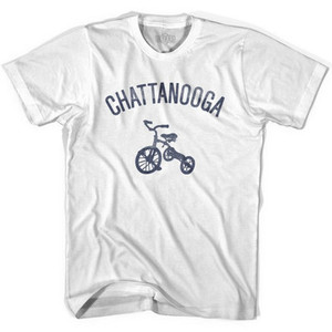 Chattanooga Tricycle Womens Cotton T-shirt - White Chattanooga Tricycle Womens Cotton T-shirt - White