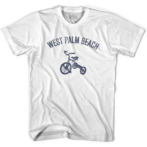 West Palm Beach City Tricycle Youth Cotton T-shirt - White