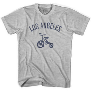 Los Angeles City Tricycle Youth Cotton T-shirt - Grey Heather