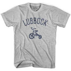 Lubbock City Tricycle Youth Cotton T-shirt - Grey Heather Lubbock City Tricycle Youth Cotton T-shirt - Grey Heather